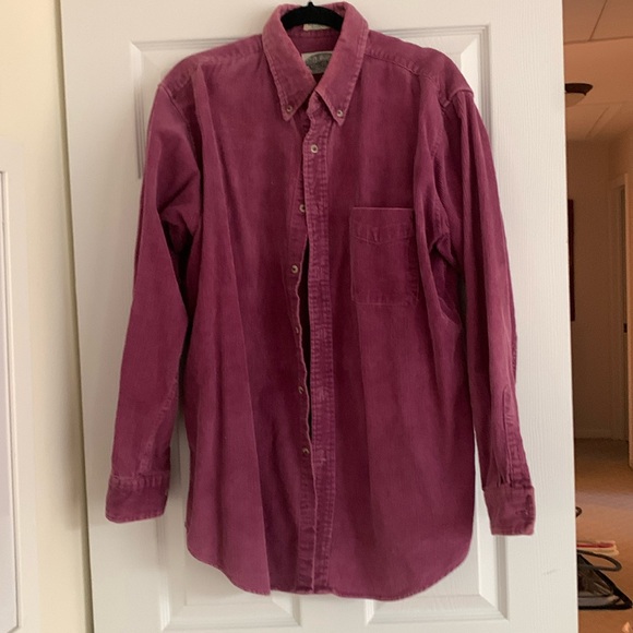 Vintage Tops - Vintage purple Corduroy shirt